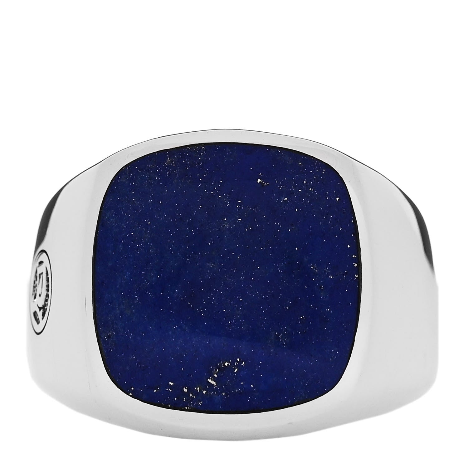 David Yurman Sterling Silver Lapis Lazuli Mens Signet Ring 70 13 1 of 6