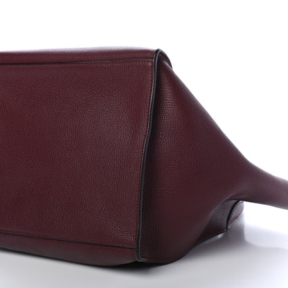 Celine Supple Grained Calfskin Small Big Bag Wine 9 of 9