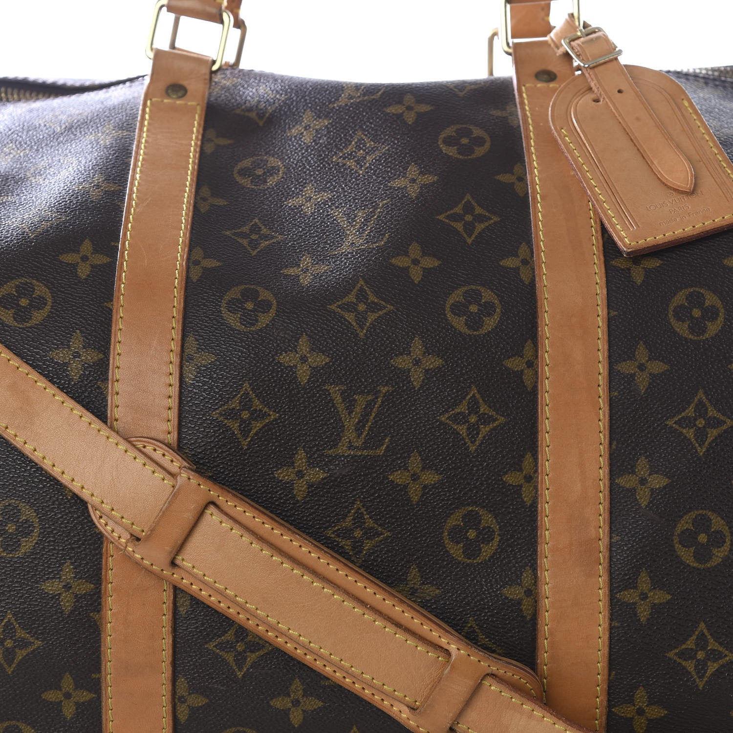 Louis Vuitton Monogram Keepall Bandouliere 60 12 of 12