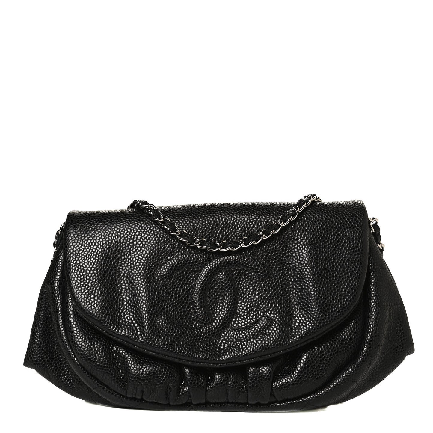Caviar Half Moon Wallet On Chain WOC Black