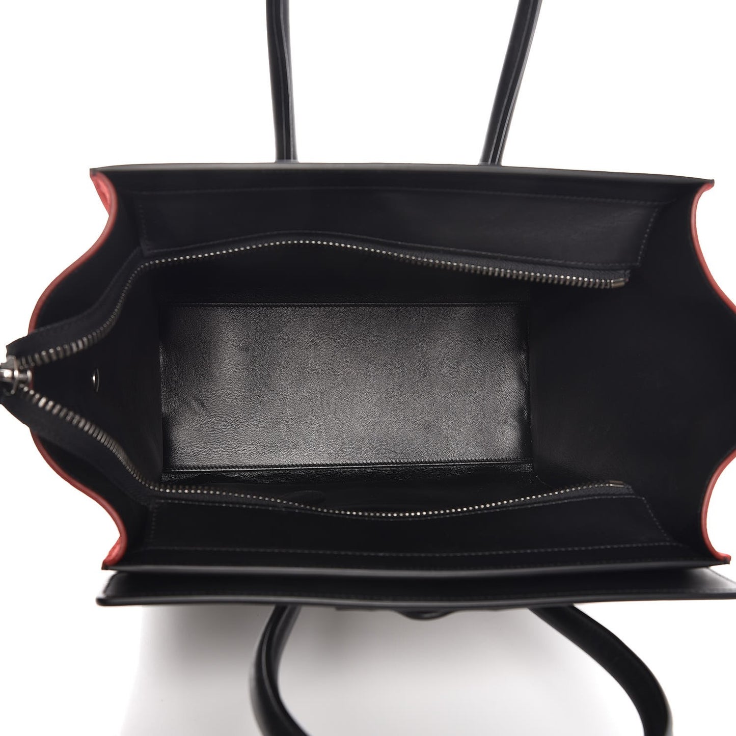 Bullhide Calfskin Nubuck Micro Tri-Color Luggage Souris