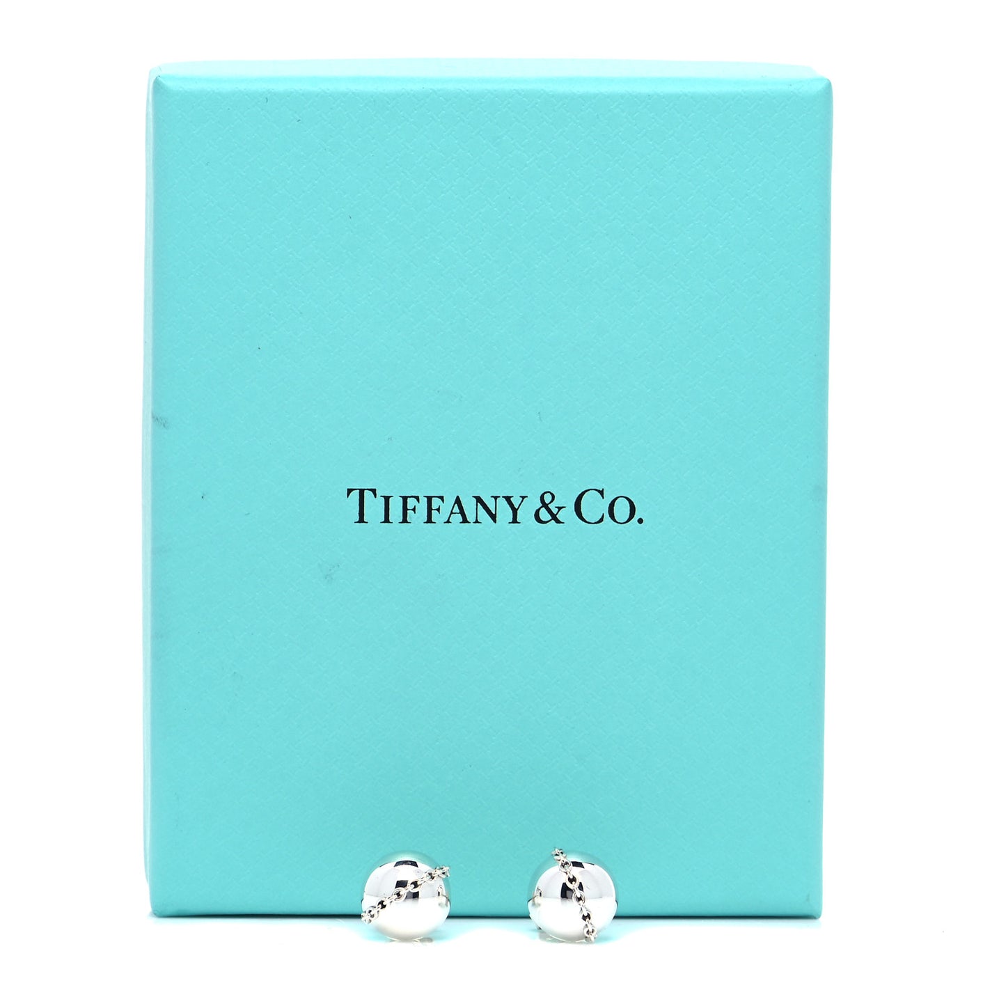 Sterling Silver HardWear Bolt Ball Earrings
