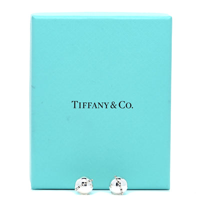 Tiffany Sterling Silver HardWear Bolt Ball Earrings 6 of 6