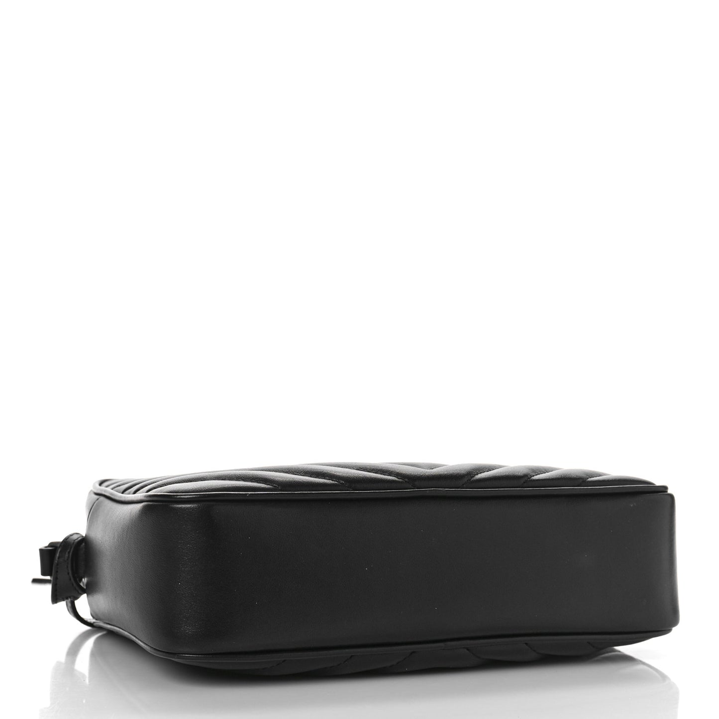 Calfskin Matelasse Monogram Lou Camera Bag Black