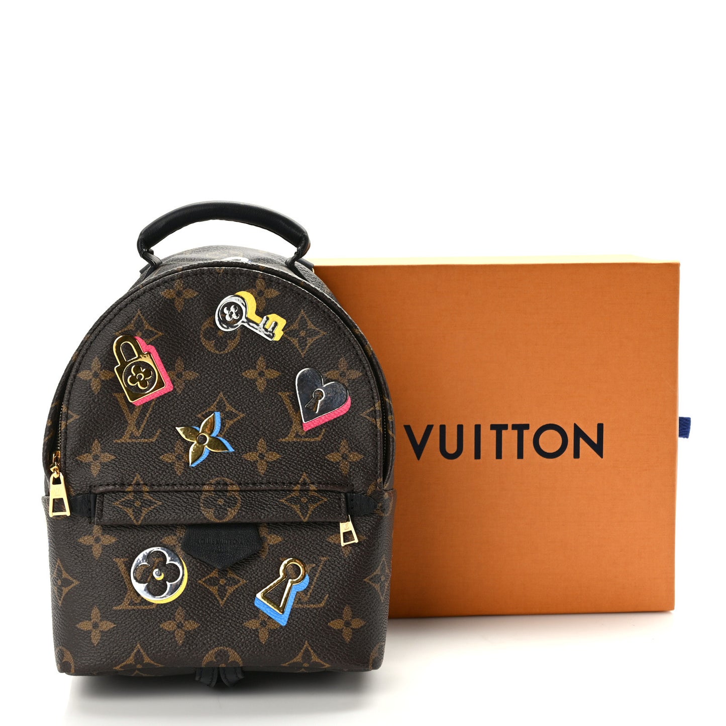Monogram Love Lock Palm Springs Backpack Mini
