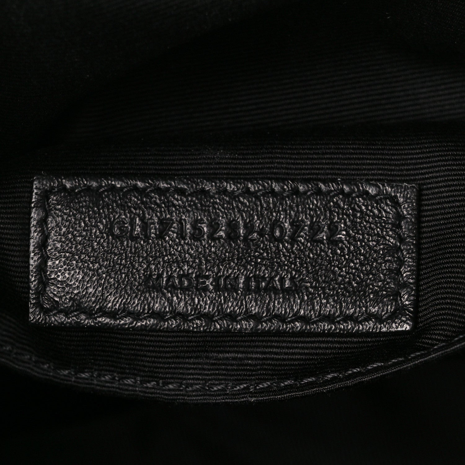 Saint Laurent Calfskin Matelasse Monogram Monochrome Lou Camera Bag Black 7 of 10