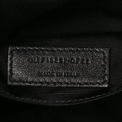 Saint Laurent Calfskin Matelasse Monogram Monochrome Lou Camera Bag Black 7 of 10