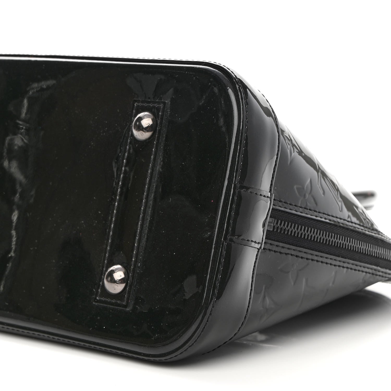 Louis Vuitton Vernis Alma PM Noir Magnetique 8 of 8