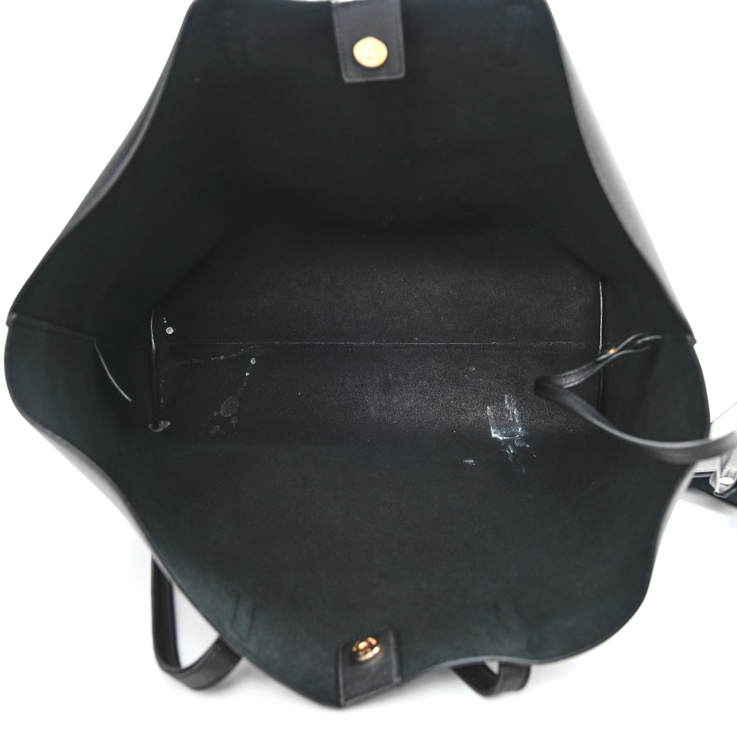 Saint Laurent Calfskin Large Shopping Tote Black 6 of 10