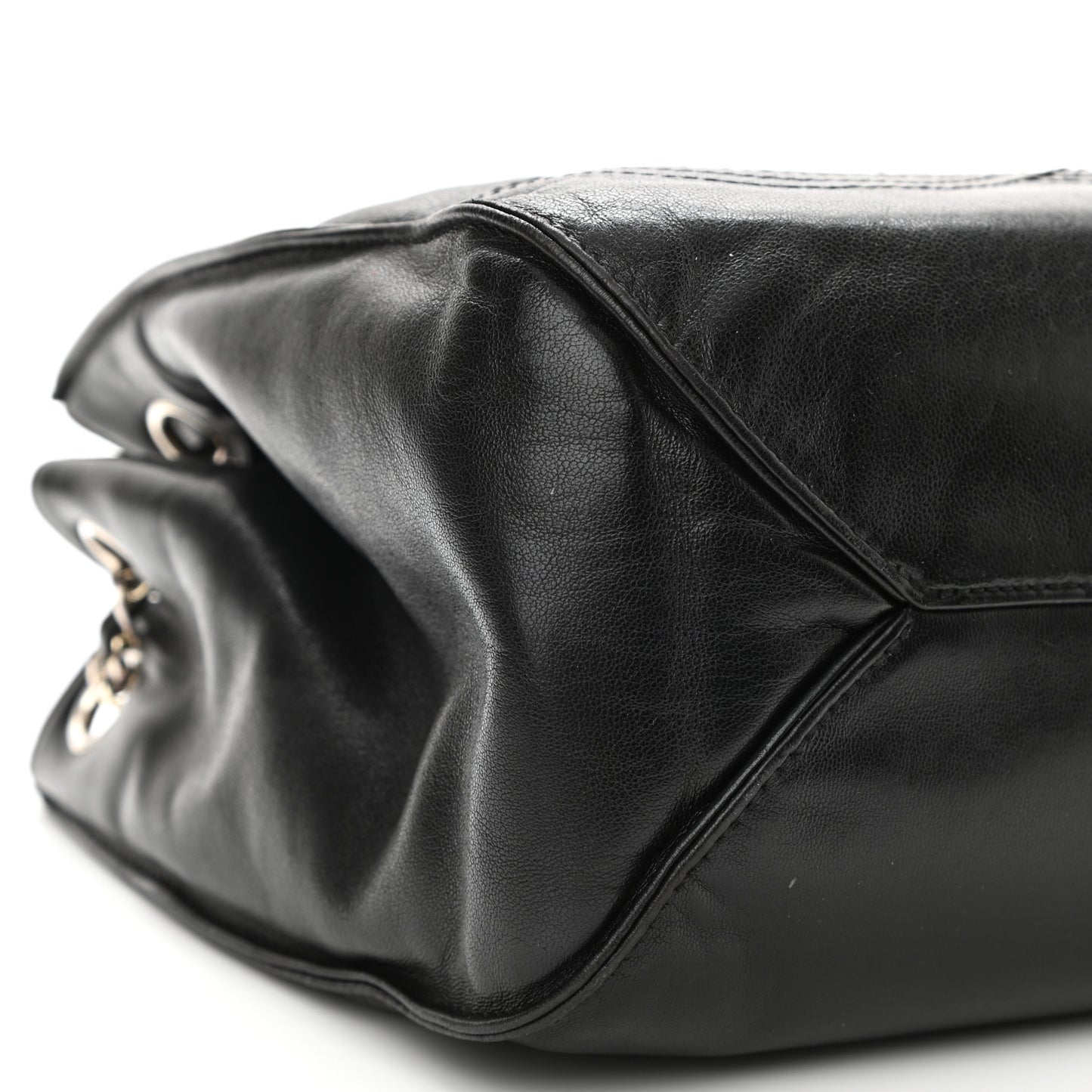 Lambskin CC Shoulder Bag Black