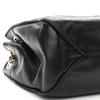 Chanel Lambskin CC Shoulder Bag Black 10 of 11