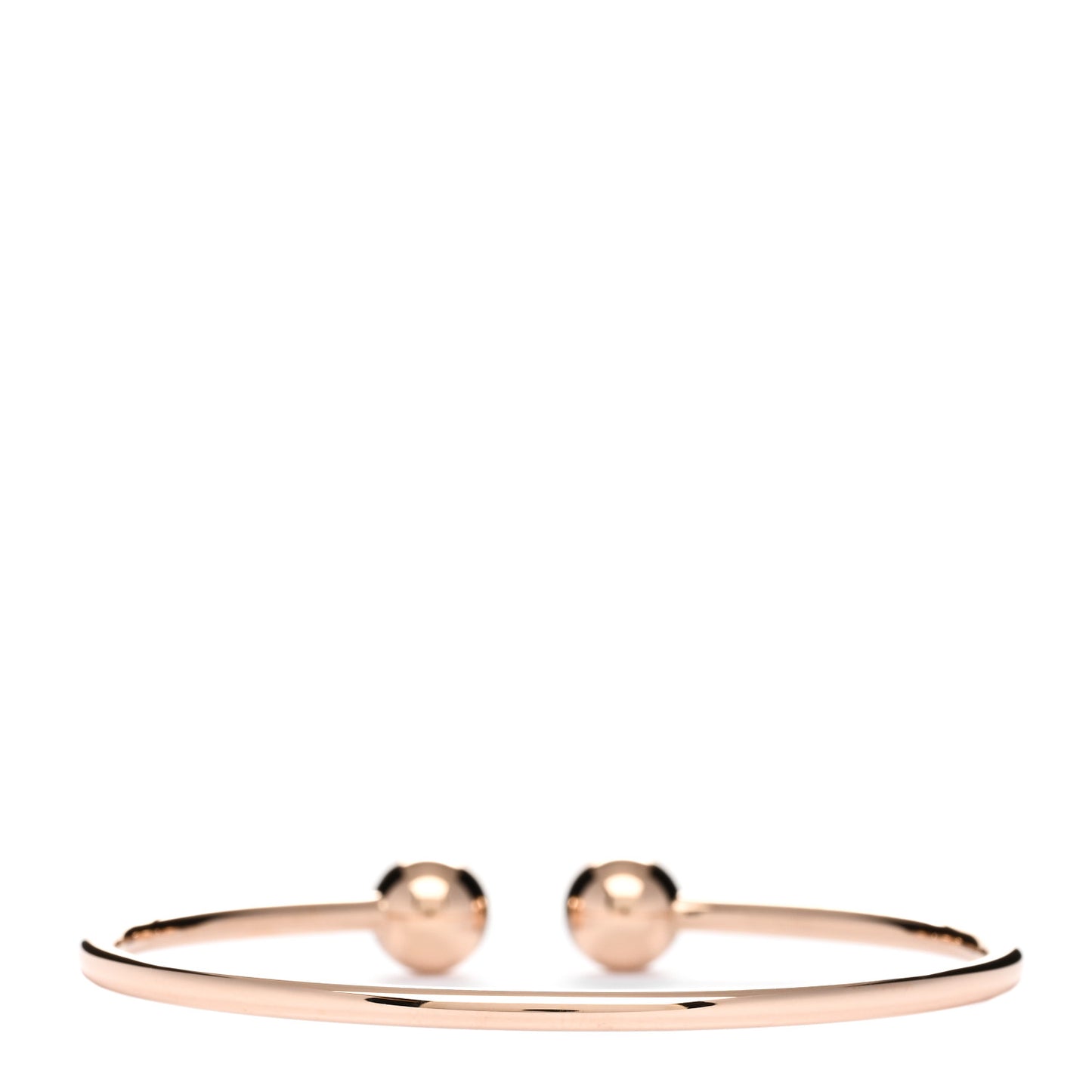 18K Rose Gold 8mm HardWear Ball Wire Bracelet