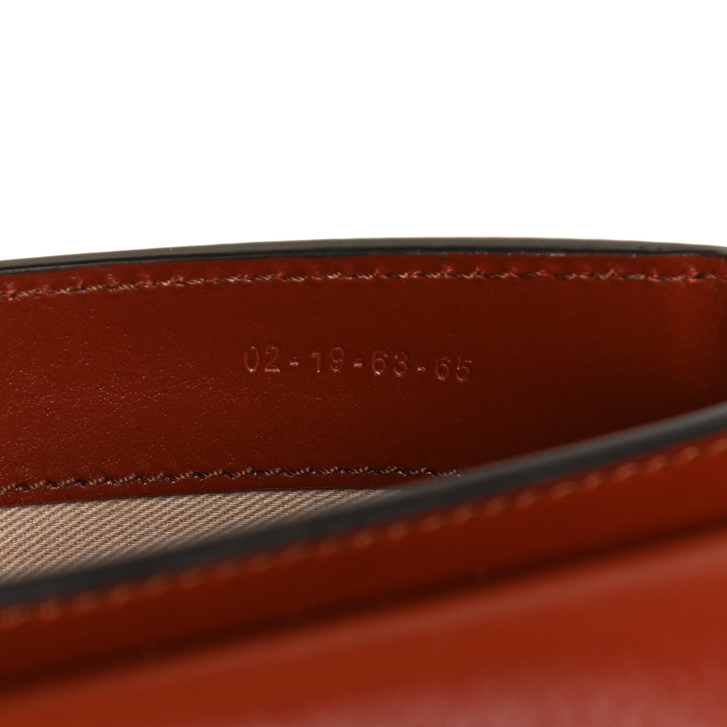 Calfskin Suede C Belt Bag Sepia Brown
