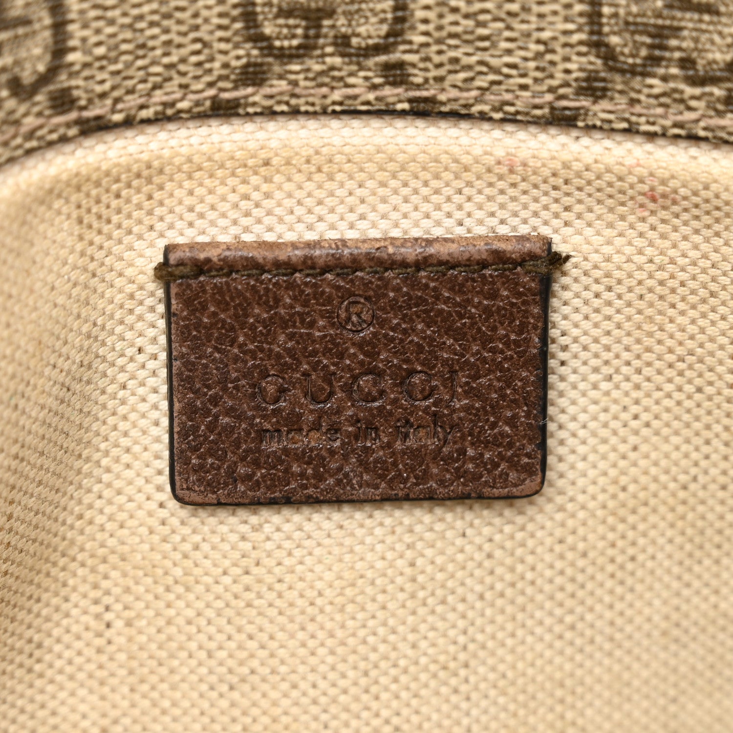 Gucci GG Supreme Monogram Neo Vintage Web Belt Bag Brown 6 of 12