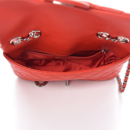 Chanel Lambskin Quilted Flap Red 5 of 10