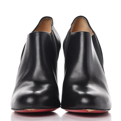 Christian Louboutin Calfskin Lastoto 110 Ankle Boots 37.5 Black 2 of 13
