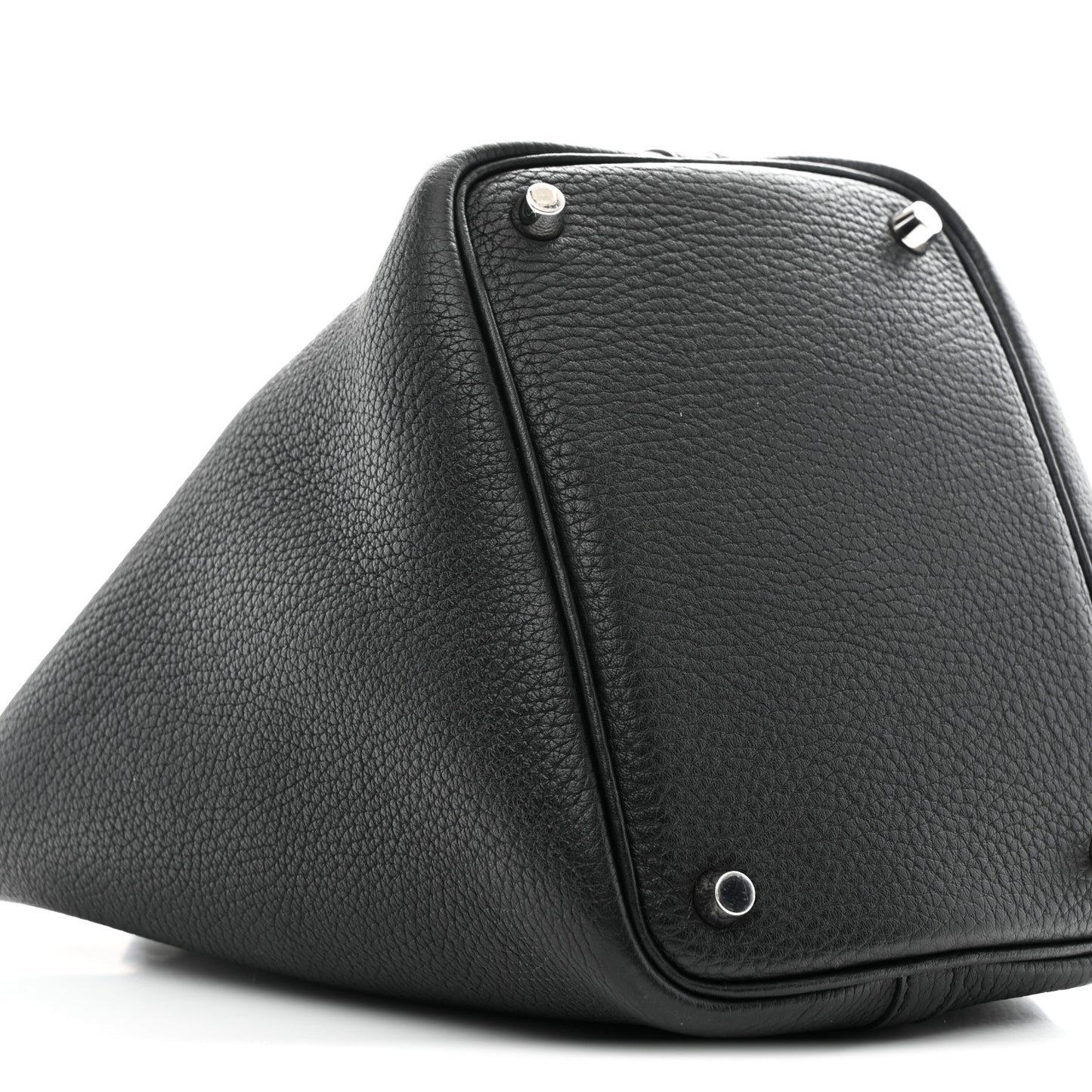 Taurillon Clemence Picotin Lock 18 PM Black Black