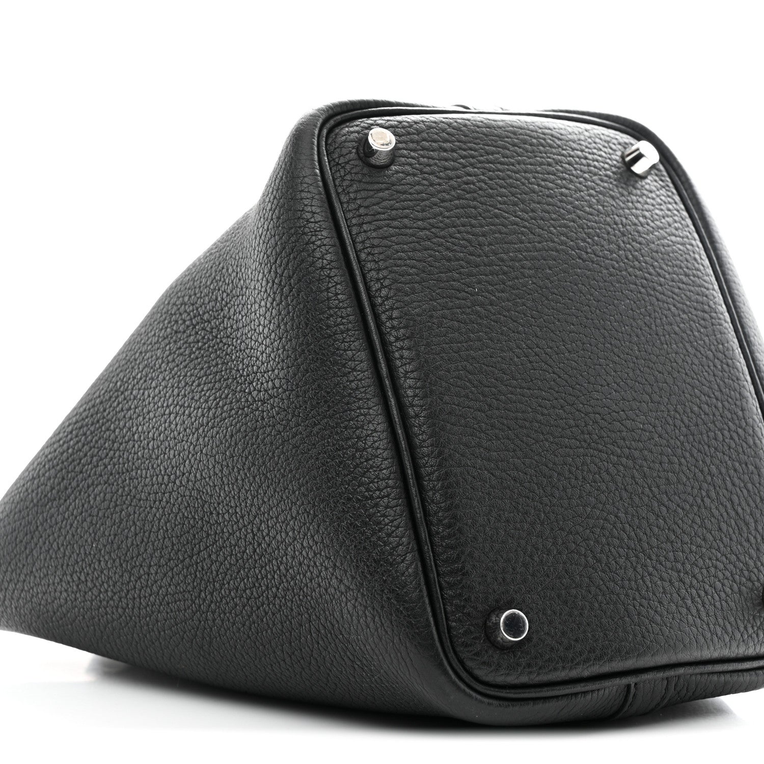 Hermes Taurillon Clemence Picotin Lock 18 PM Black Black 9 of 11