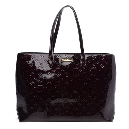 Louis Vuitton Vernis Wilshire GM Amarante 1 of 13