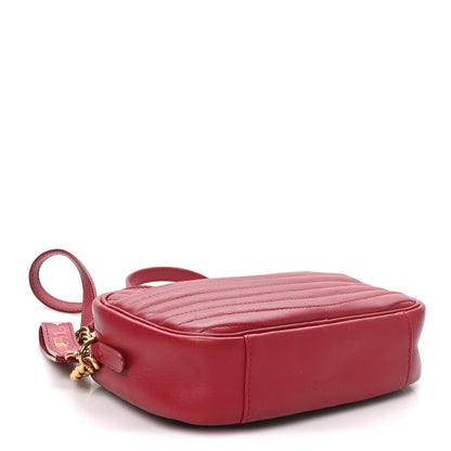 Louis Vuitton Calfskin New Wave Camera Bag Red 3 of 8