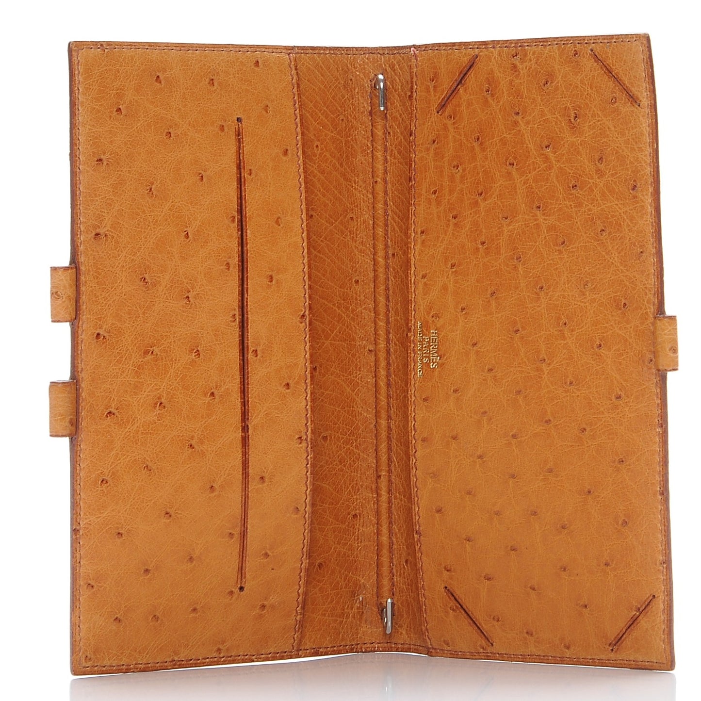 Ostrich Agenda Cover Gold