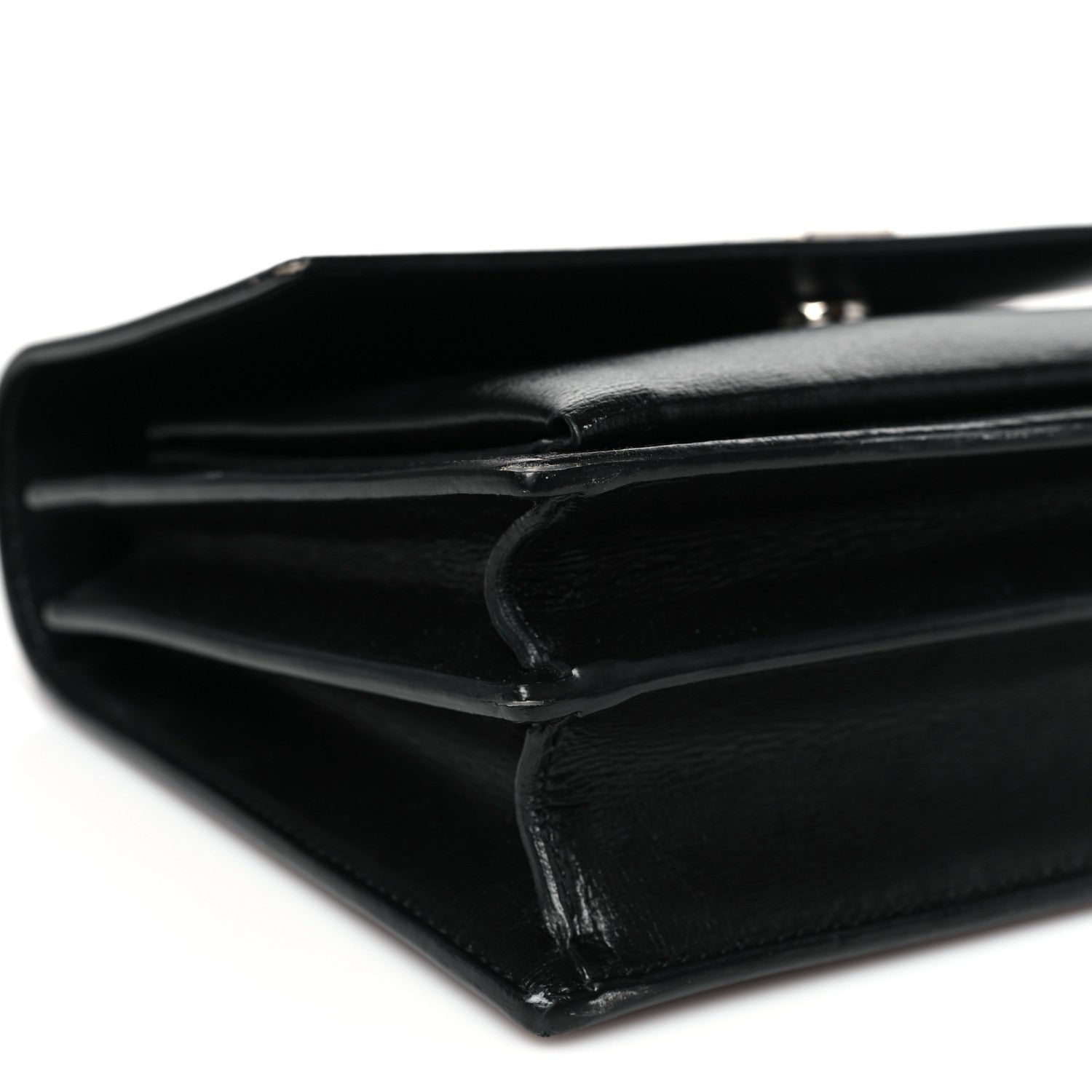 Saint Laurent Calfskin Medium Monogram Sunset Black 9 of 11