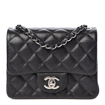 Chanel Caviar Quilted Mini Square Flap Black 1 of 10