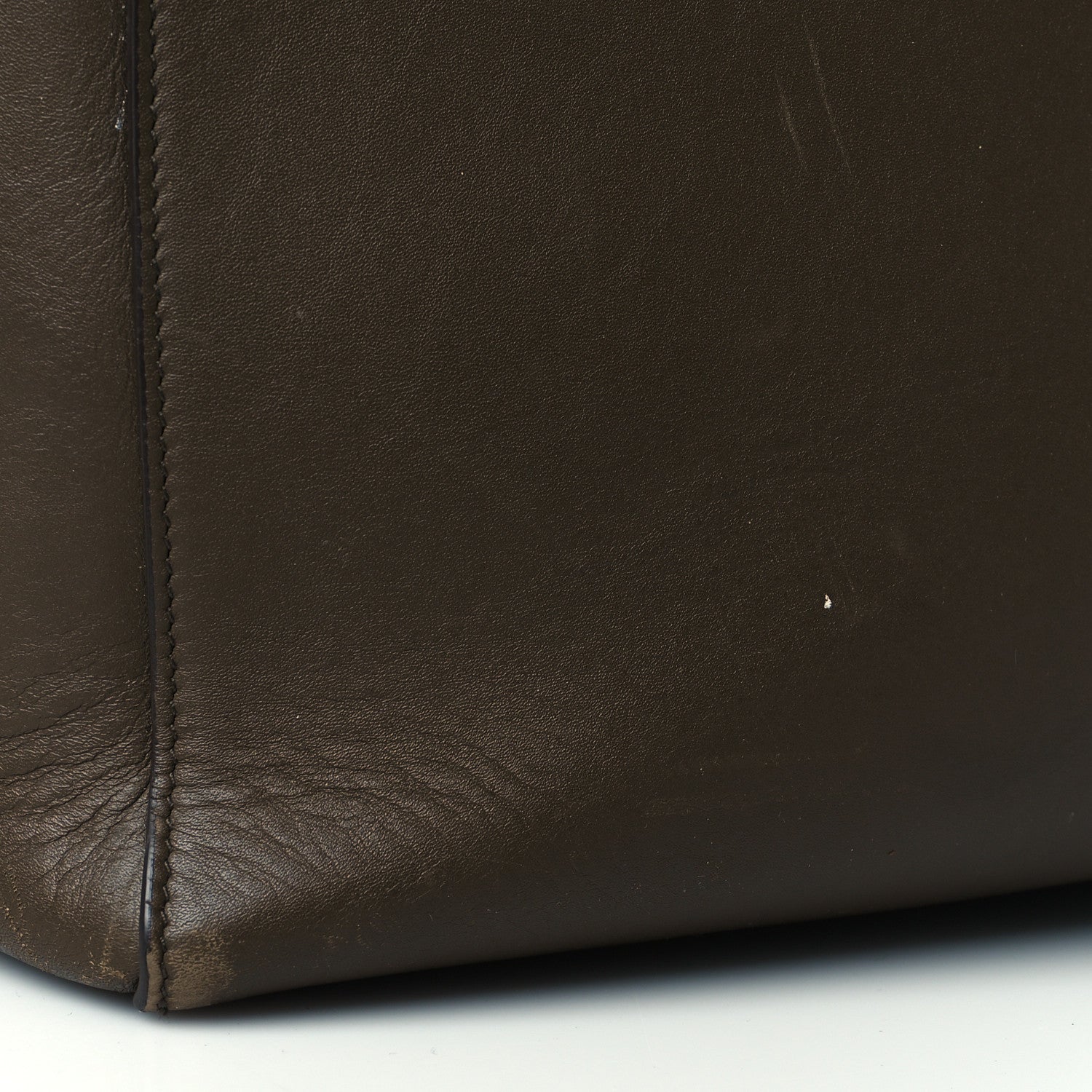 Celine Smooth Calfskin Small Tassel Cabas Phantom Brown Blue 13 of 13