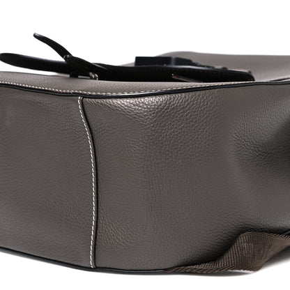 Christian Dior Grained Calfskin Maxi Gallop Sling Bag Grey 10 of 10