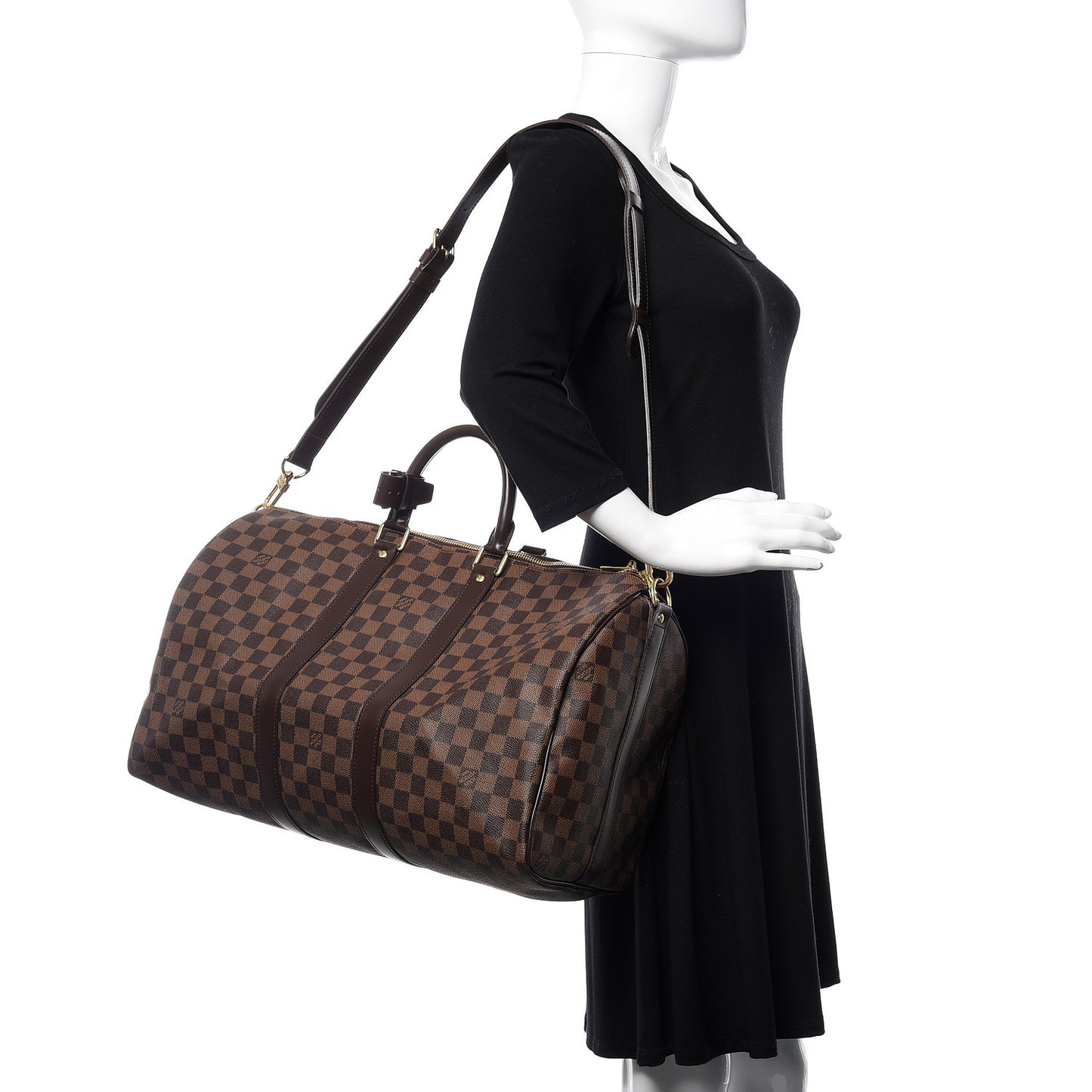 Damier Ebene Keepall Bandouliere 45