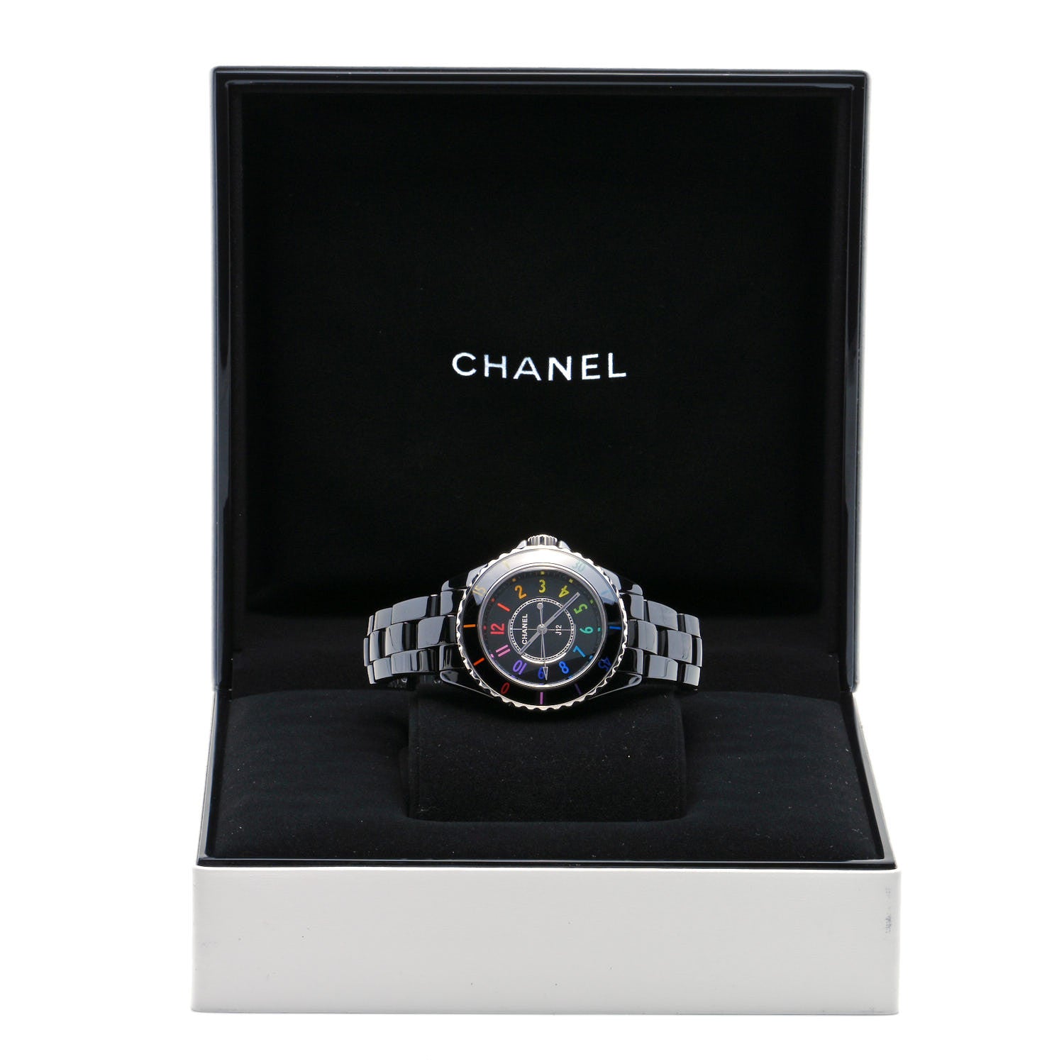 Chanel Stainless Steel Ceramic 33mm J12 Electro Quartz Watch Black 5 of 5