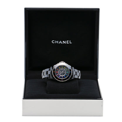 Chanel Stainless Steel Ceramic 33mm J12 Electro Quartz Watch Black 5 of 5