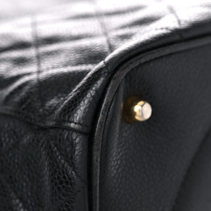 Chanel Caviar Quilted Drawstring Backpack Black 9 of 24