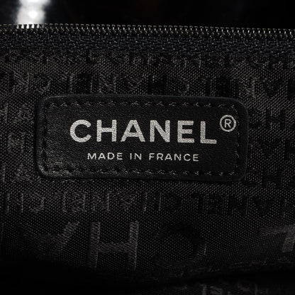 Chanel Vinyl XL Coco Cabas Black 6 of 7