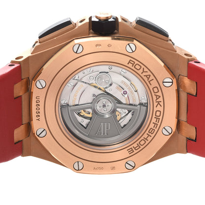 Audemars Piguet 18K Rose Gold 44mm Royal Oak Offshore Chronograph Automatic Watch Black 26401RO.OO.A002CA.02 4 of 7