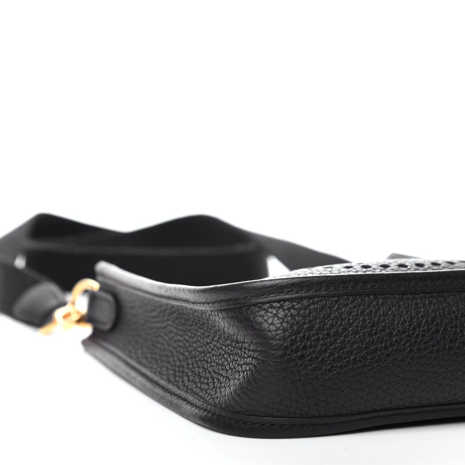 Hermes Taurillon Clemence Evelyne TPM Black 8 of 11