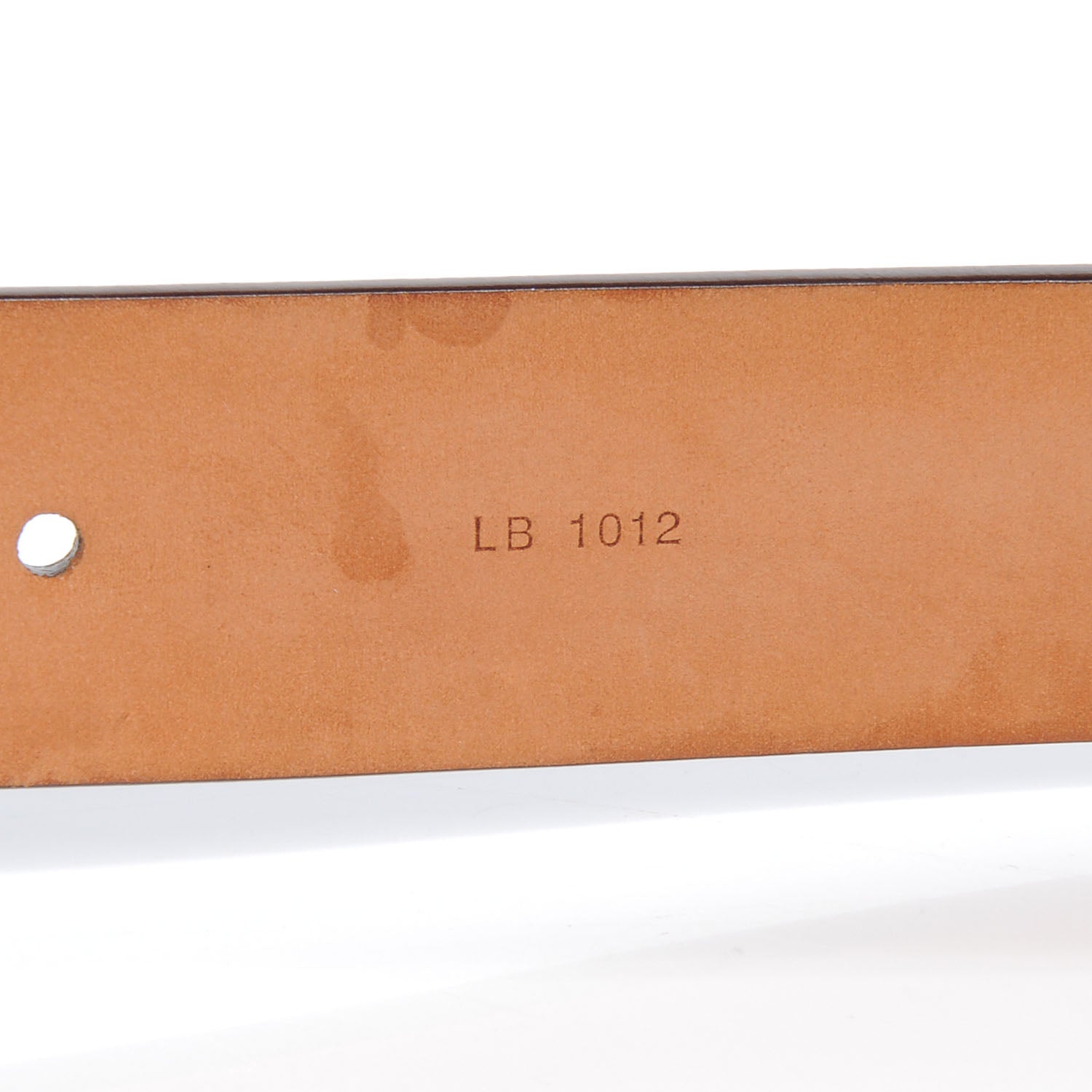Louis Vuitton Monogram Ceinture Belt w Silver Buckle 90 36 7 of 8