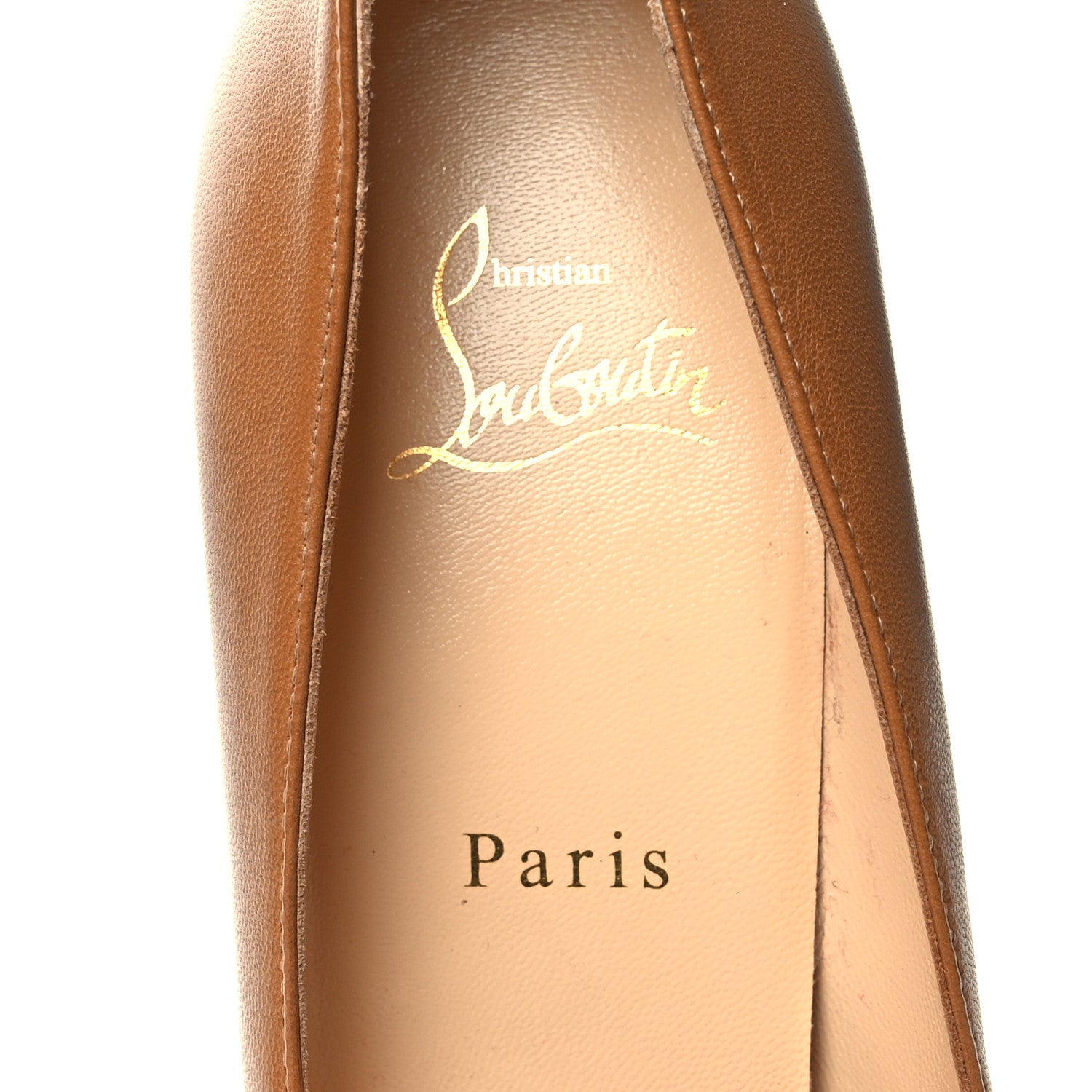 Christian Louboutin Nappa Kate 85 Pumps 38.5 Nude 7 of 8