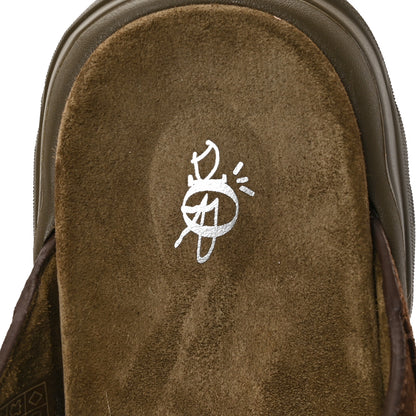 Christian Dior X CACTUS JACK Suede Calfskin Mens Sandals 44 Brown 9 of 10