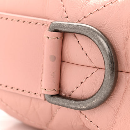 Chanel Aged Calfskin Quilted Small Gabrielle Hobo Light Pink 11 of 12