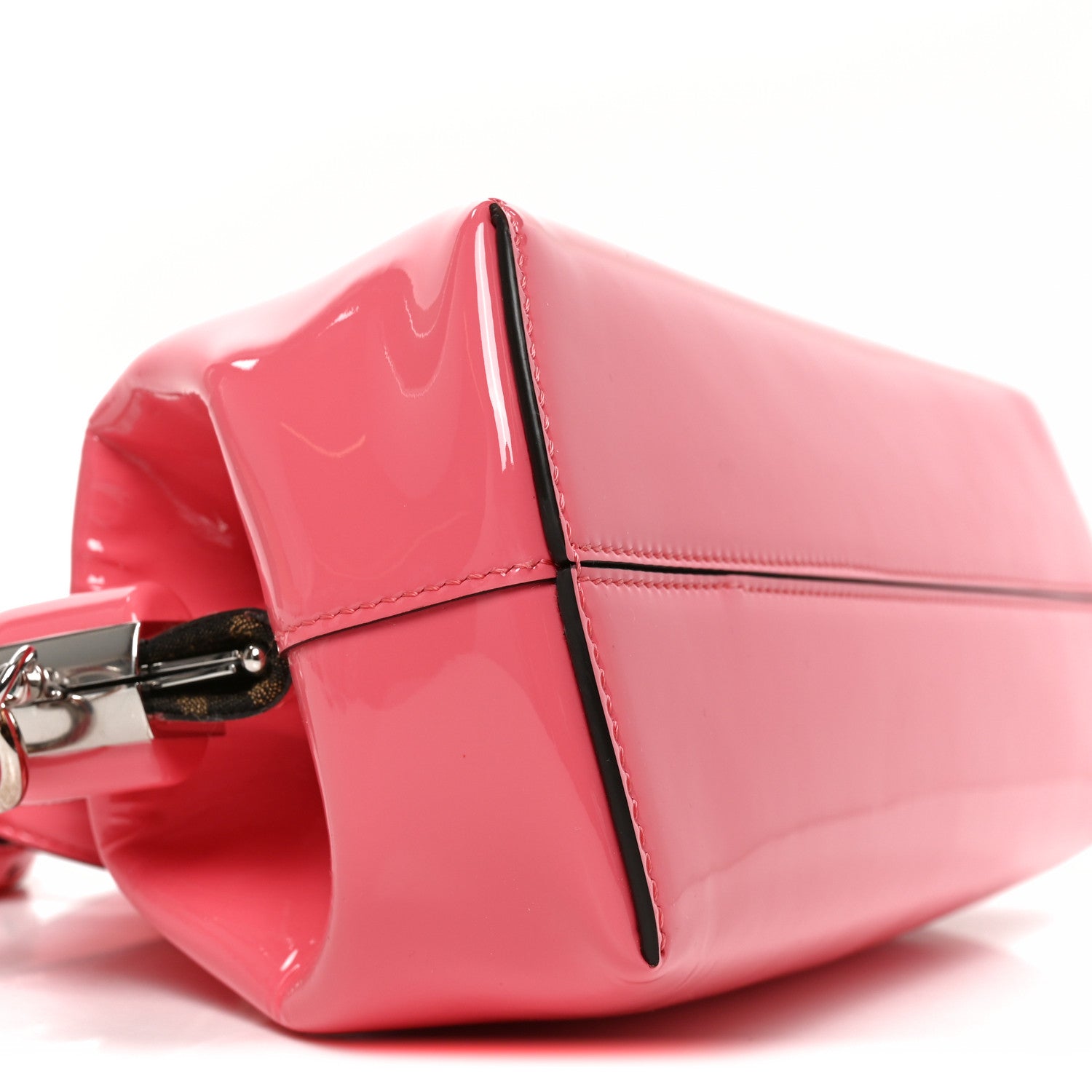 Fendi Vitello Vernice Midi Fendi First Pink Dalia 9 of 10