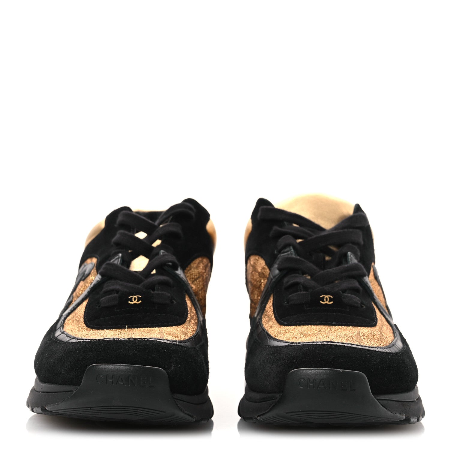 シャネル　バレージュース　BLACK/GOLD 37 CHANEL - シャネル バレージュース BLACK/GOLD 37の通販 by Mi's shop