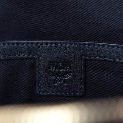 MCM Gradation Visetos Small Stark Backpack Black Gold 9 of 12