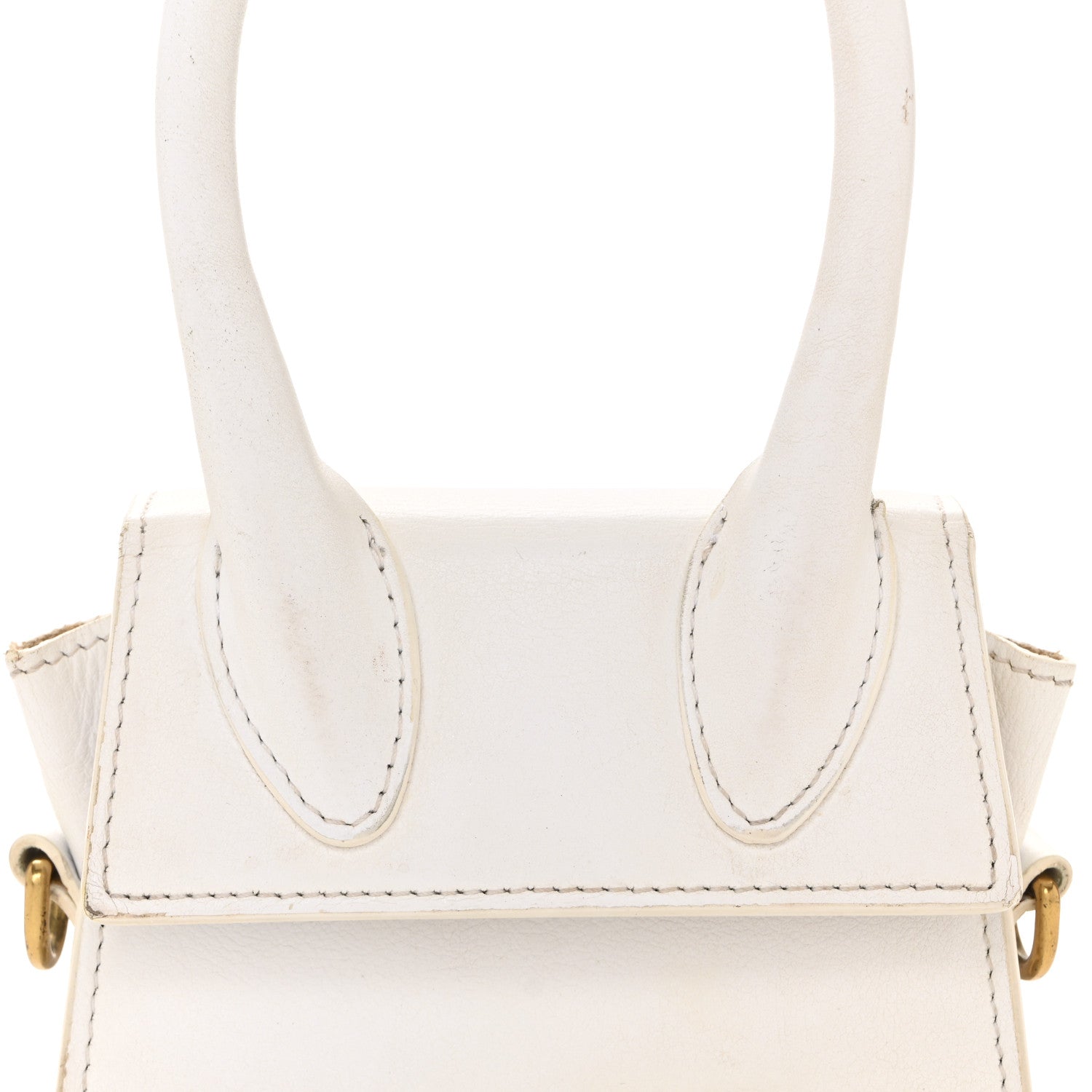 Jacquemus Smooth Calfskin Le Chiquito White 7 of 13