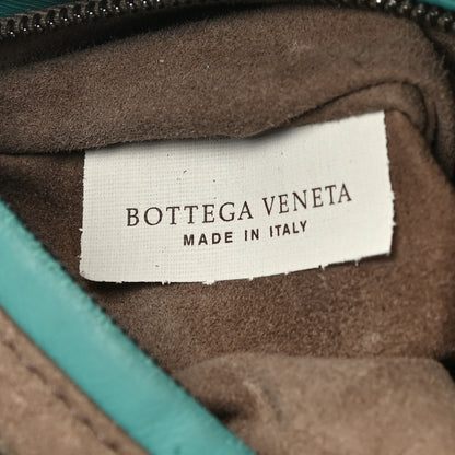 Bottega Veneta Nappa Intrecciato The Lauren 1980 Clutch Aqua Black 7 of 10