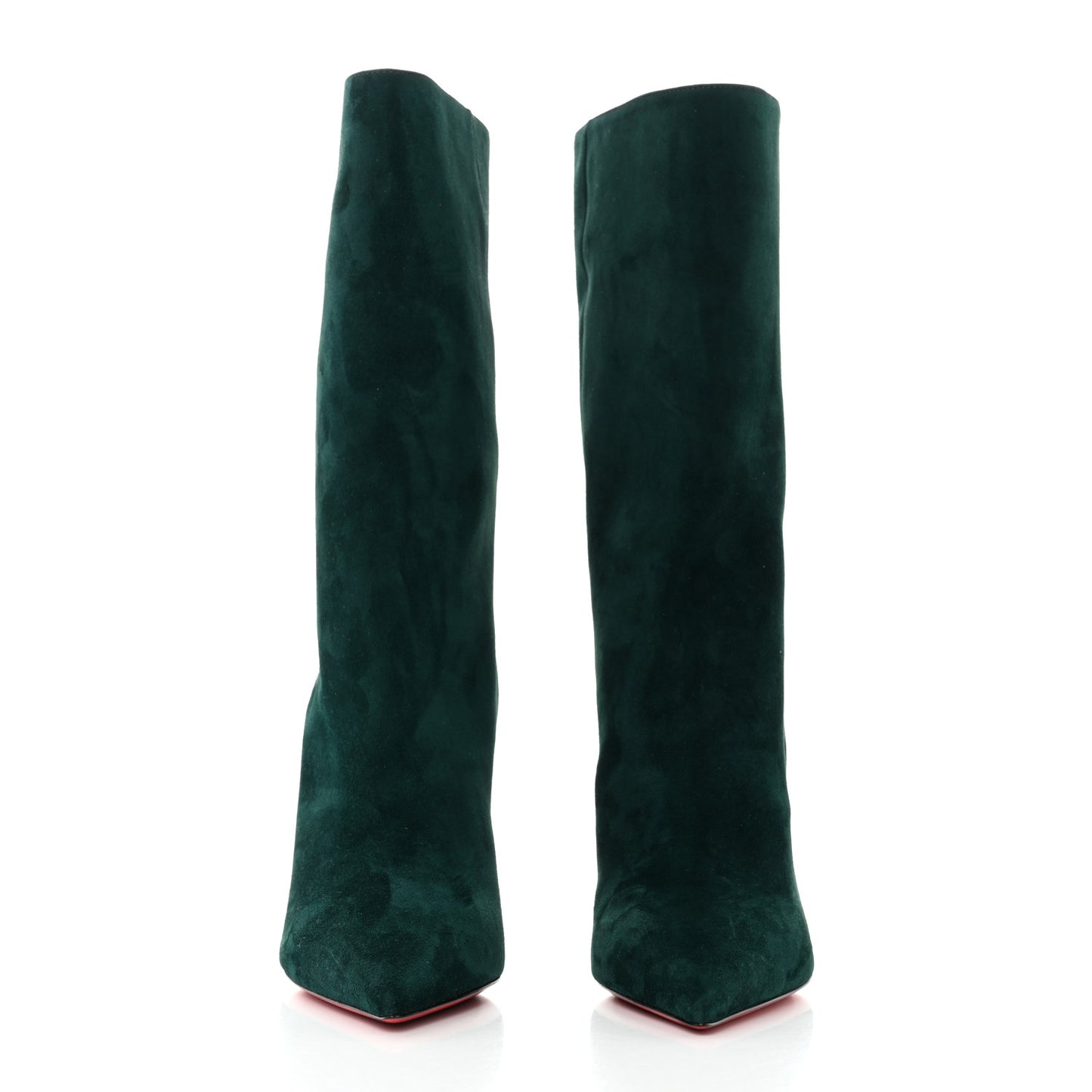 Veau Velours Astrilarge 100 Booties 39 Green
