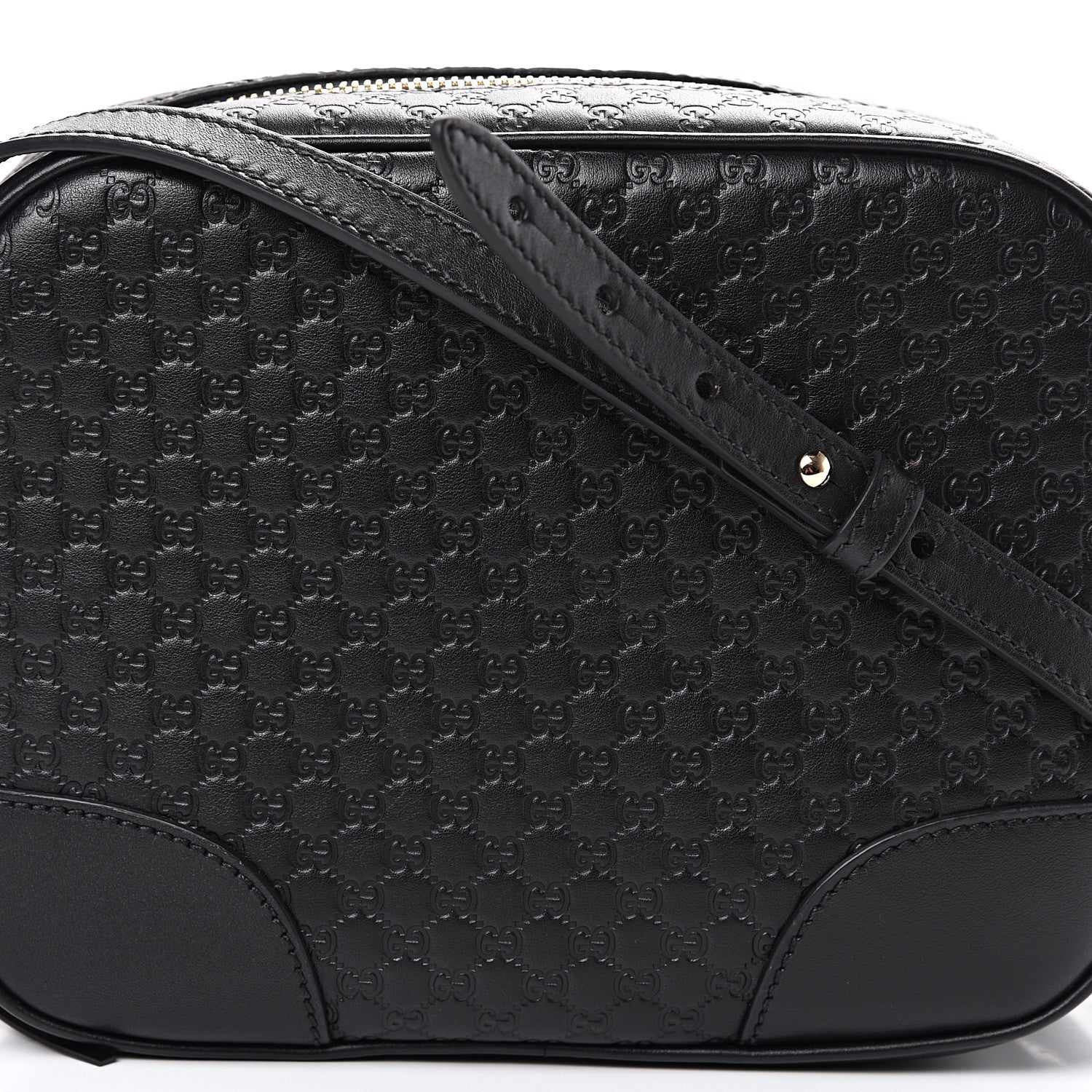 Gucci Microguccissima Mini Bree Messenger Bag Black 7 of 9