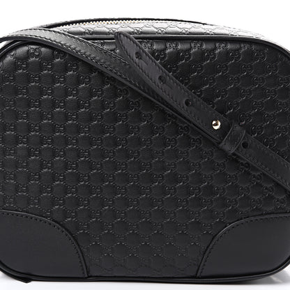 Gucci Microguccissima Mini Bree Messenger Bag Black 7 of 9