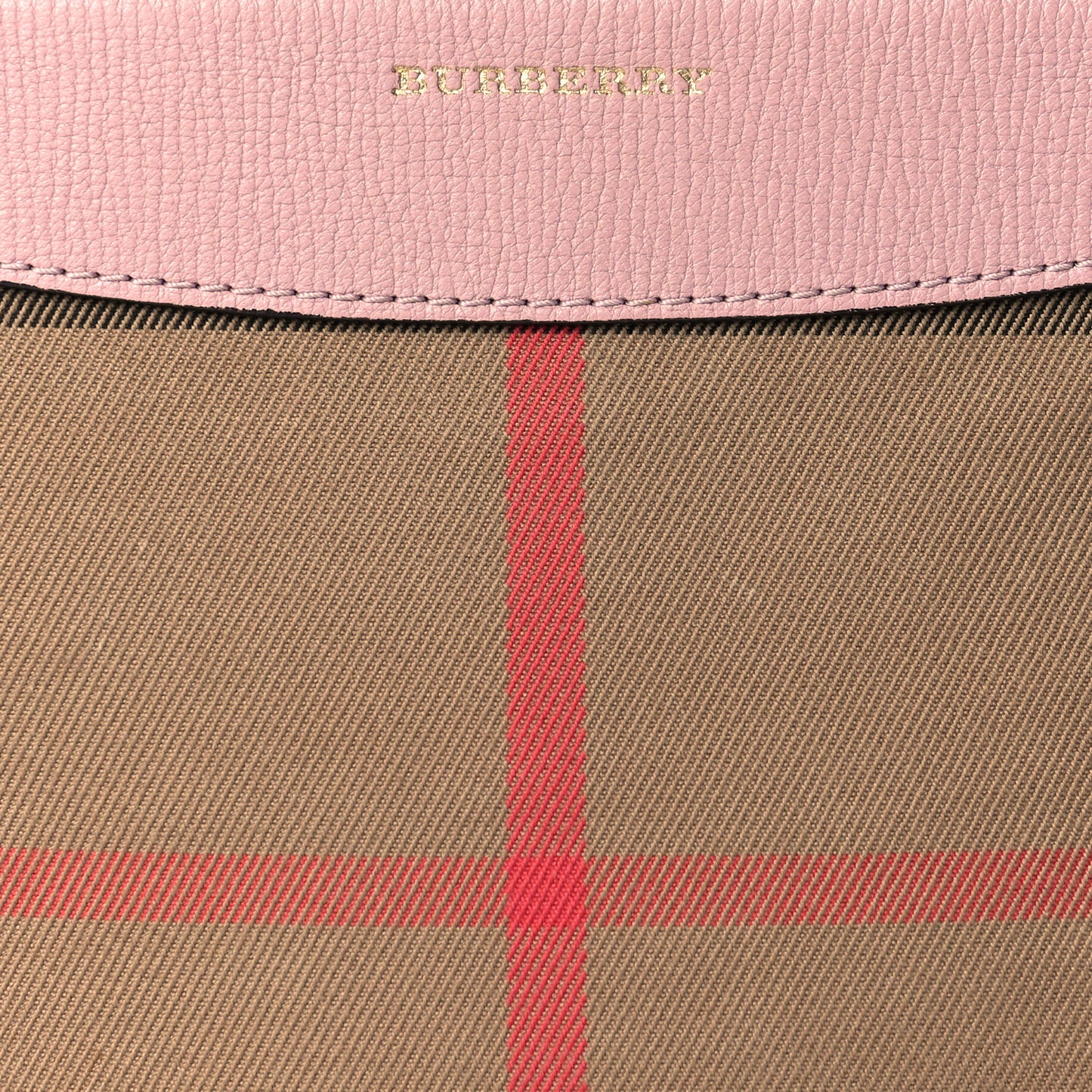 House Check Derby Peyton Crossbody Clutch Bag Pale Orchid