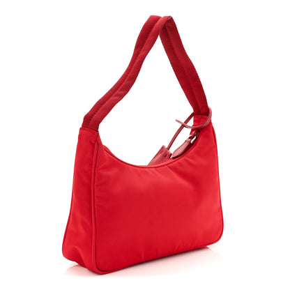 Prada Tessuto Nylon Mini Re-Edition 2000 Bag Rosso 3 of 12